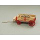 RMH0:040 Horse Barrel Wagon and Horse Cart Running Gear