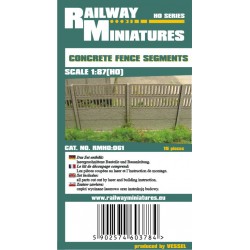 RMH0:061 Concrete Fence Segments